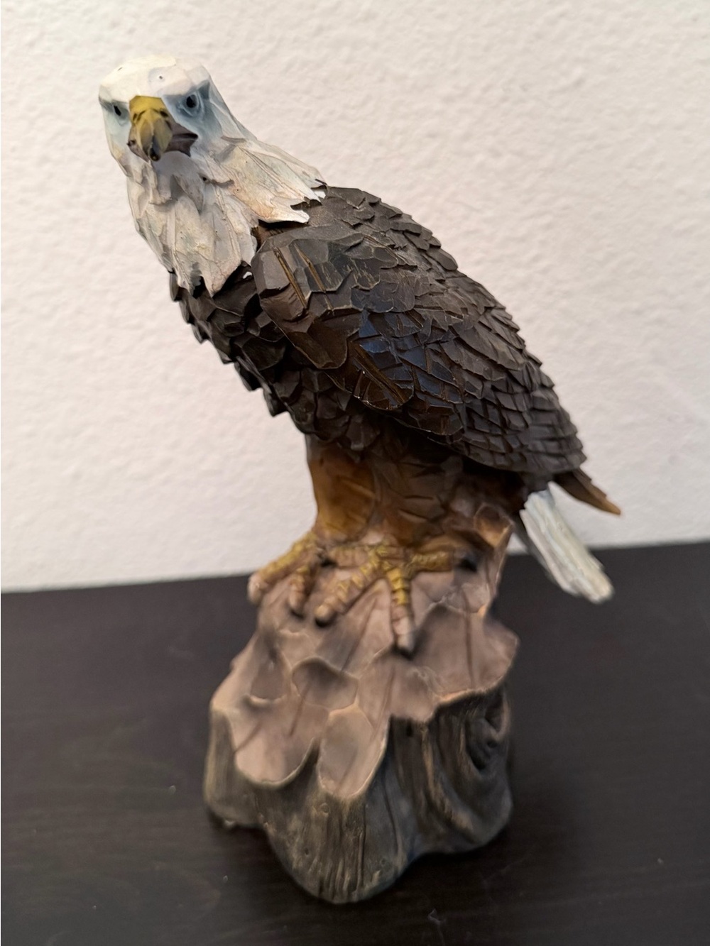 Chesapeake Bay Ltd. Eagle figure 12" Realistic Table Statue Danville EEUU